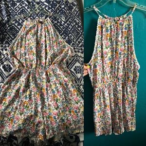 H&M open back romper